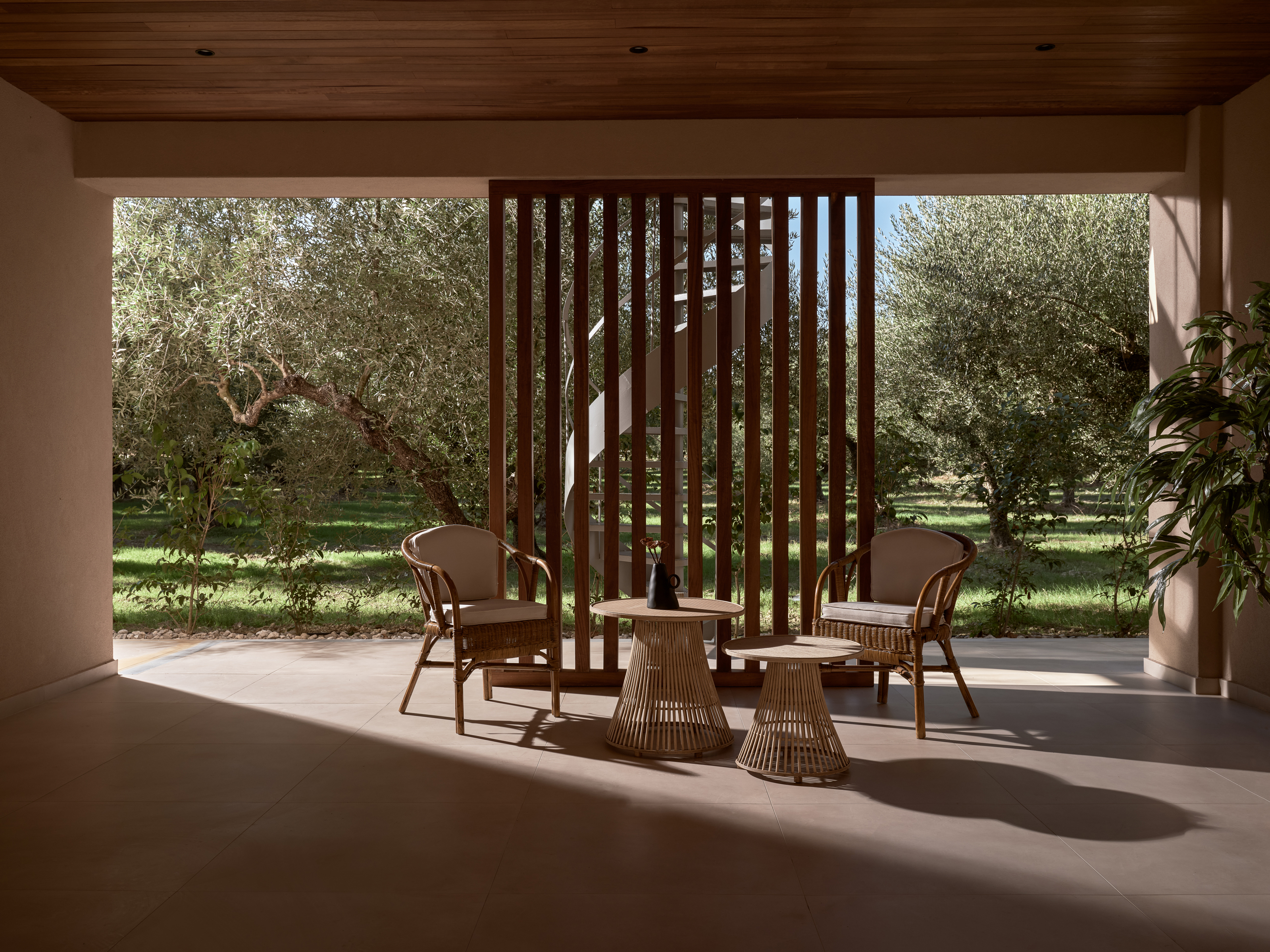 Pared-back retreat designed with tranquillity in mind.